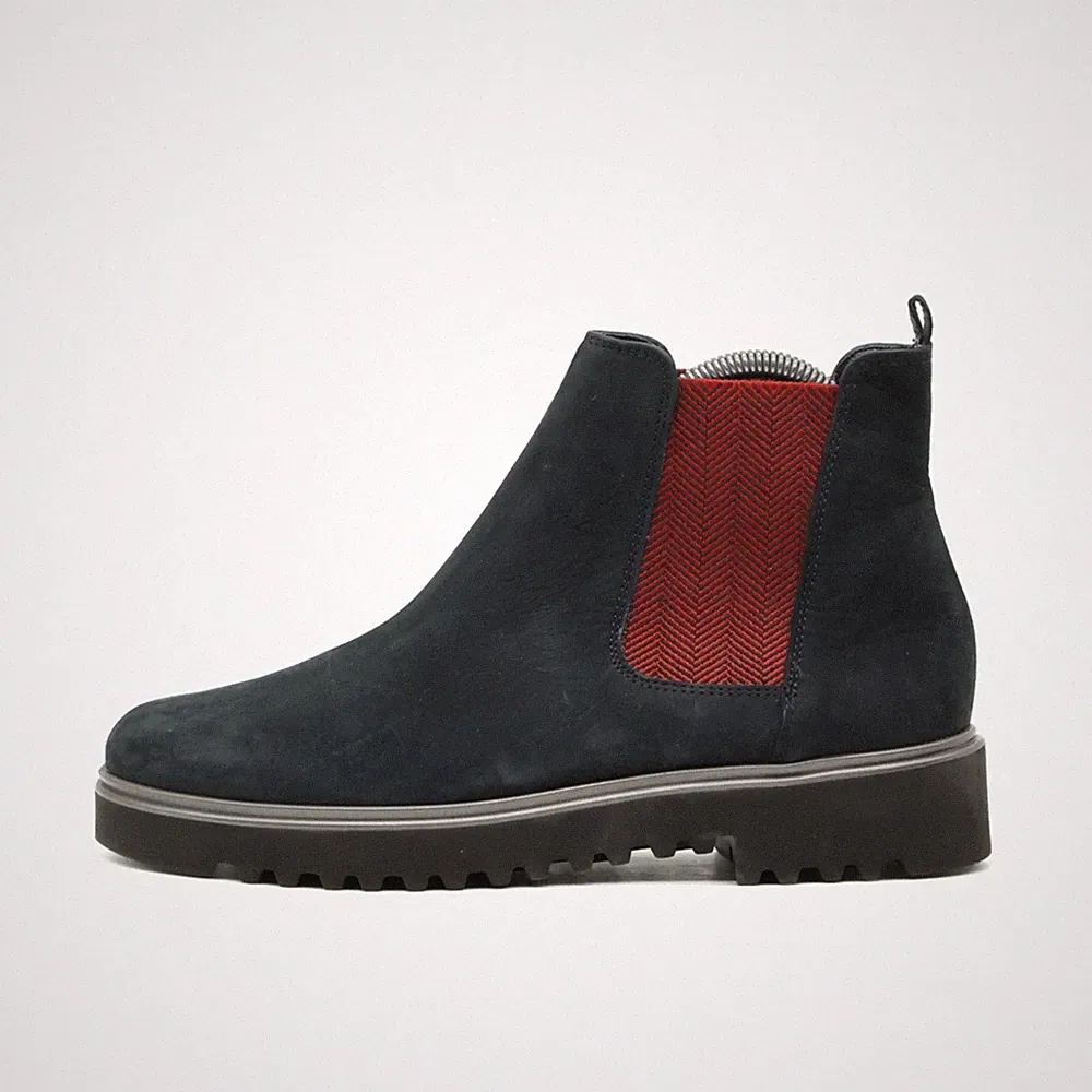 Paul Green Damen Chelsea Boot Stiefeletten dunkelblau Knöchelhoch Boots EU 37,5