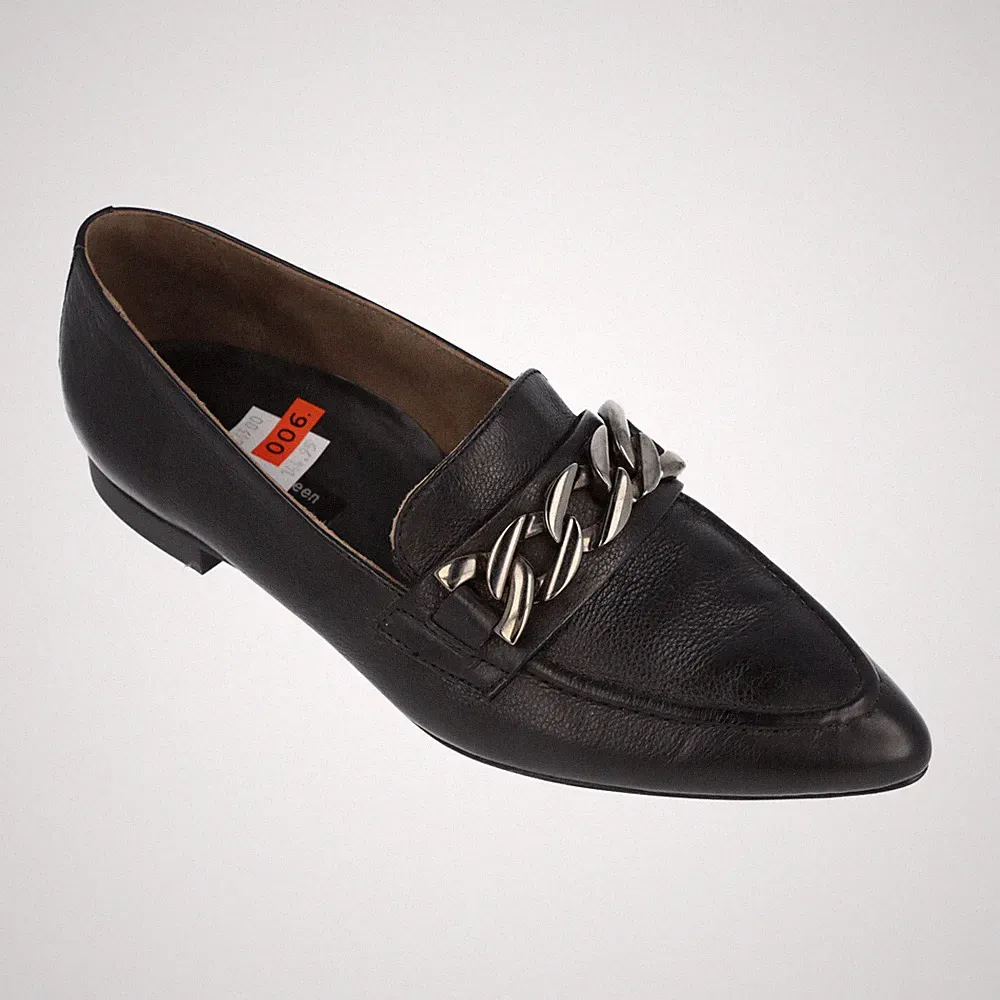 Paul Green Damen Slipper Schwarz Prime Calf Artikelnr. 2962-01x