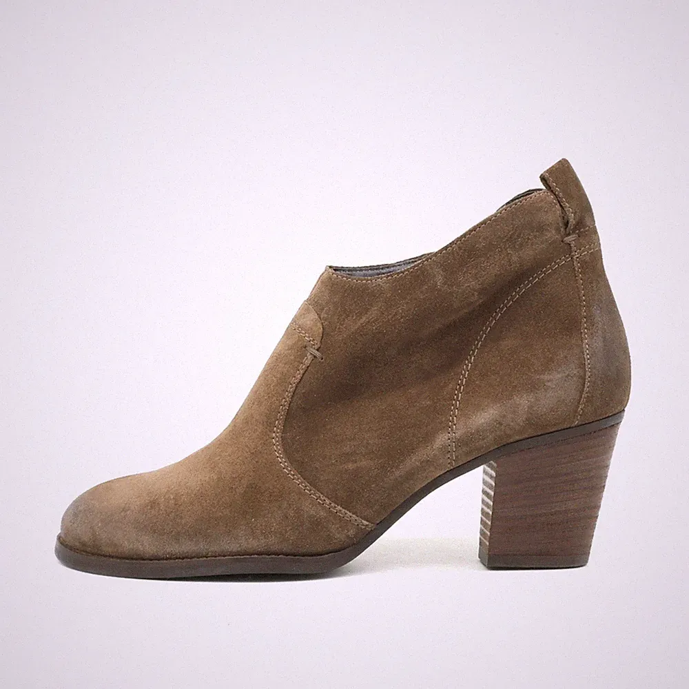 Paul Green Damen Stiefelette Braun Echtleder Knöchelhoch Stiefeletten EU 39
