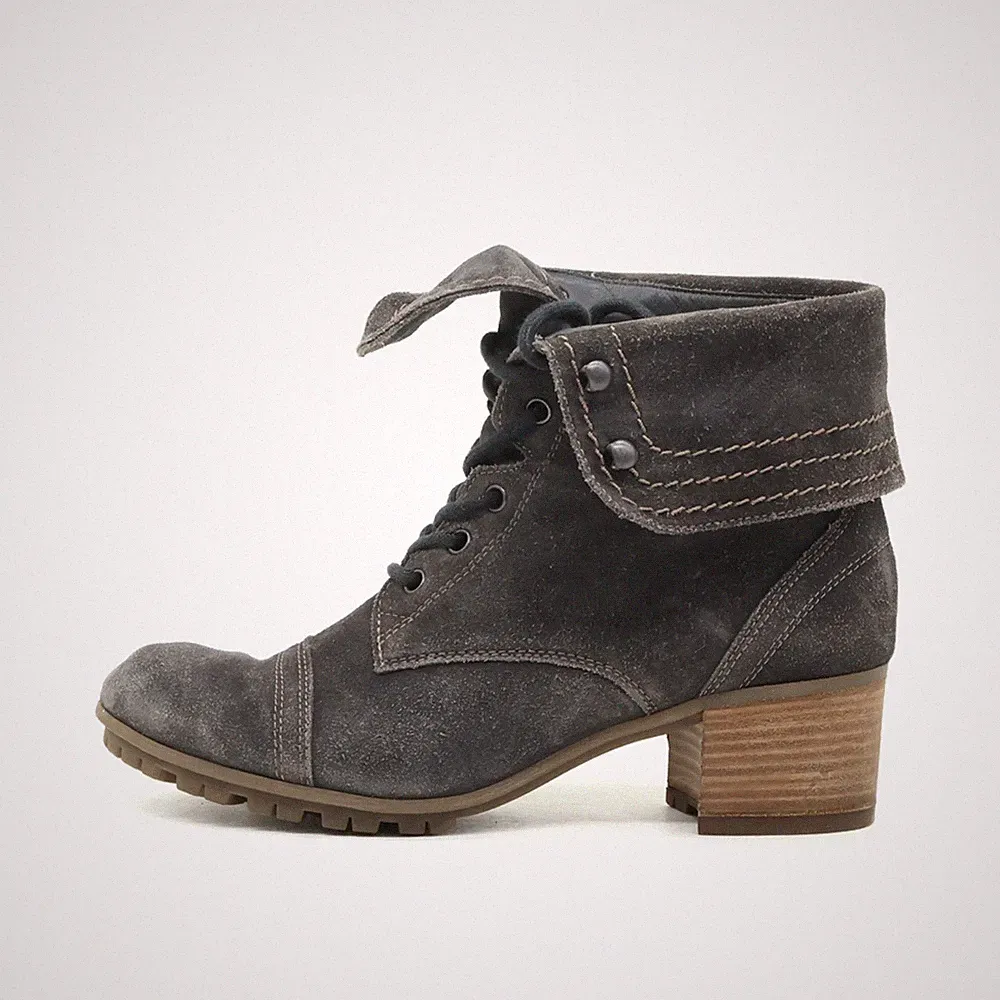 Paul Green Damen Stiefelette Used Look Komfortfutter Stiefeletten EU 38