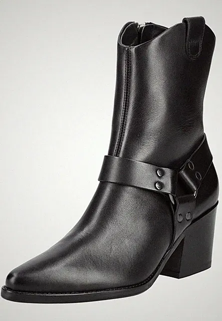 Paul Green Stiefelette Echtleder Reißverschluss NEU - A-Ware