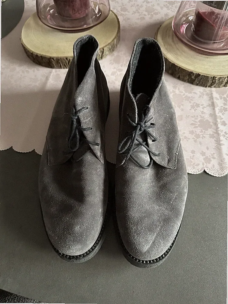 Wildleder Gummistiefel