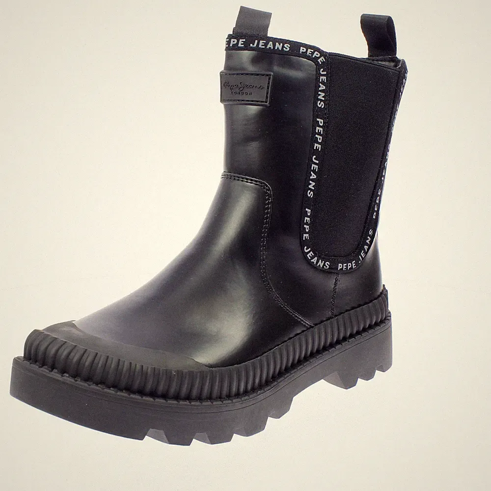 Pepe Jeans Gum - Chelsea Boots Panzersohle schwarz - Größe 36 [23,5 cm] Schuhe