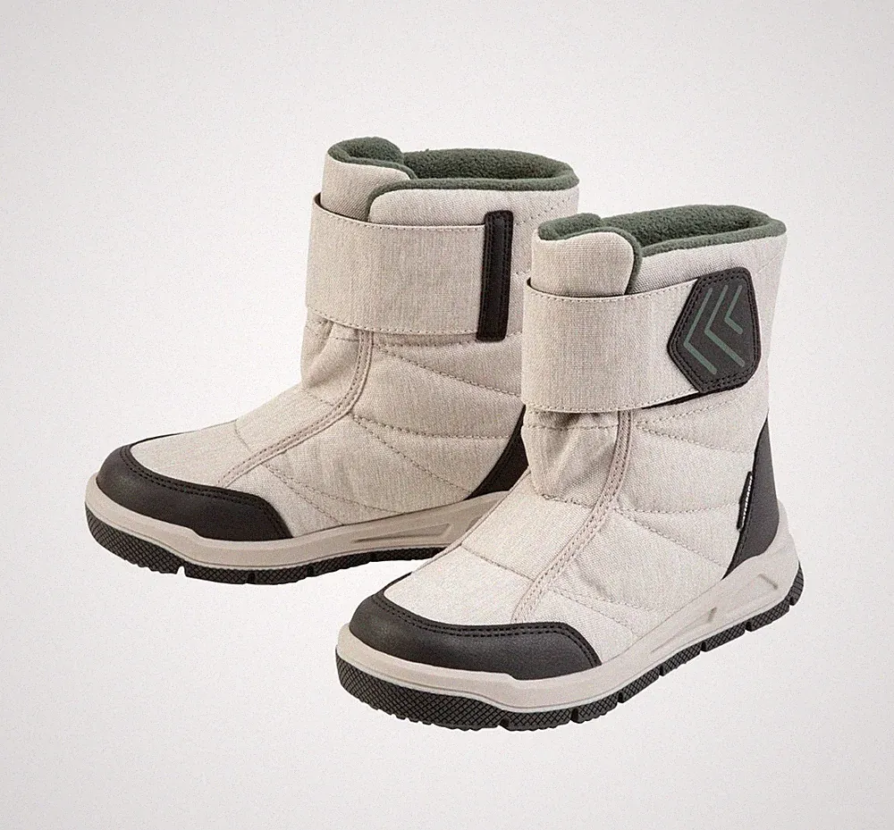 Pepperts Kinder Winterstiefel Stiefel Winterschuhe Wasserdicht Beige 33 34 neu