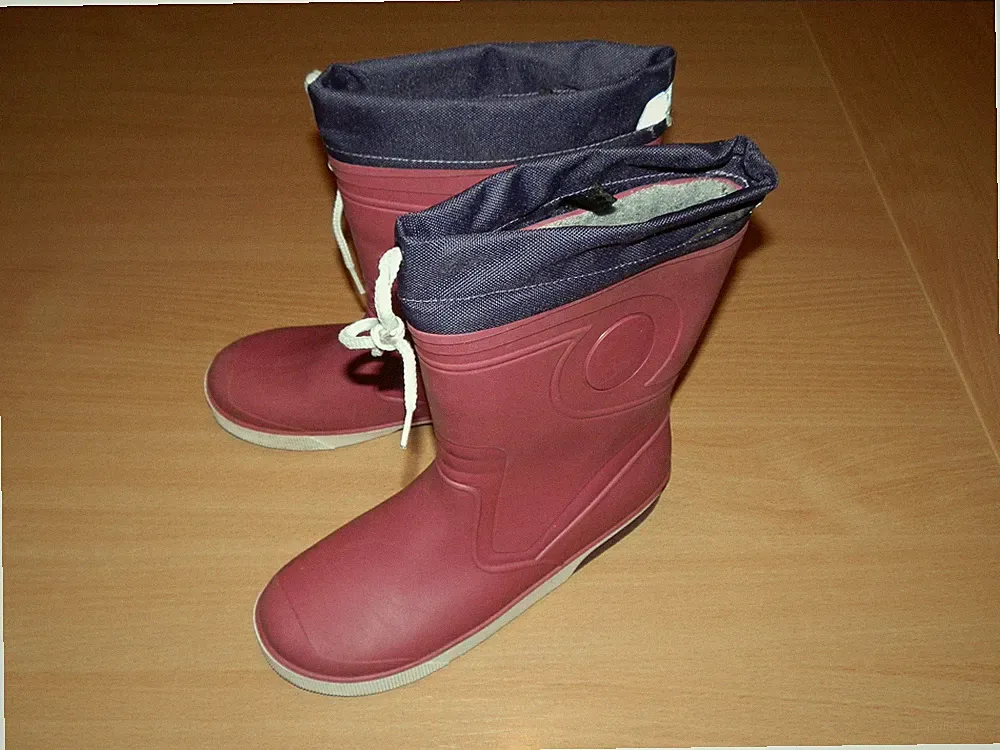 Pepperts Mädchen Gummistiefel gefüttert Winterstiefel Beere Größe 36 Stiefel TOP