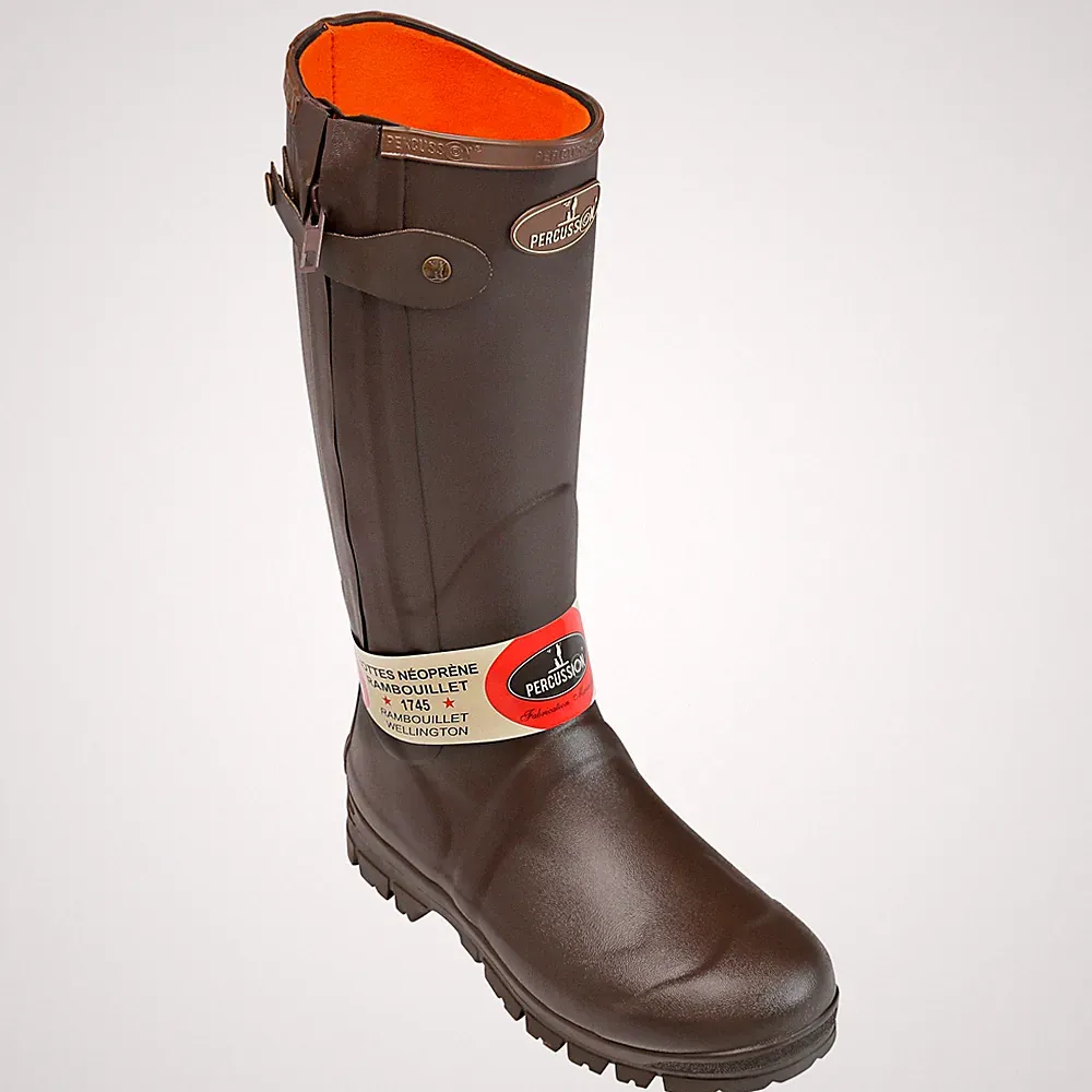 Percussion Jagd-Gummistiefel Rambouillet Full-Zip