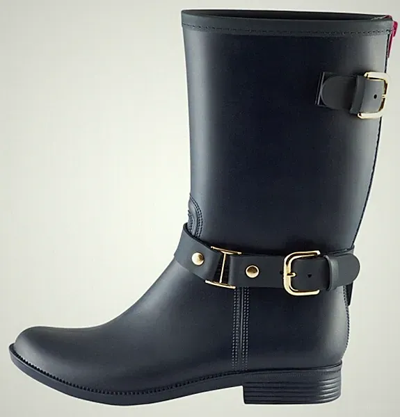 Pfiff 102238 Stiefel Fleet dunkelblau Gr. 39 Reitstiefel Boot Modischer...