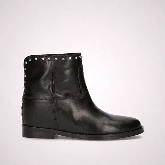 Phil Melvis Damen Stiefel Schwarz Naturleder GS1853-49-NRO-A063647