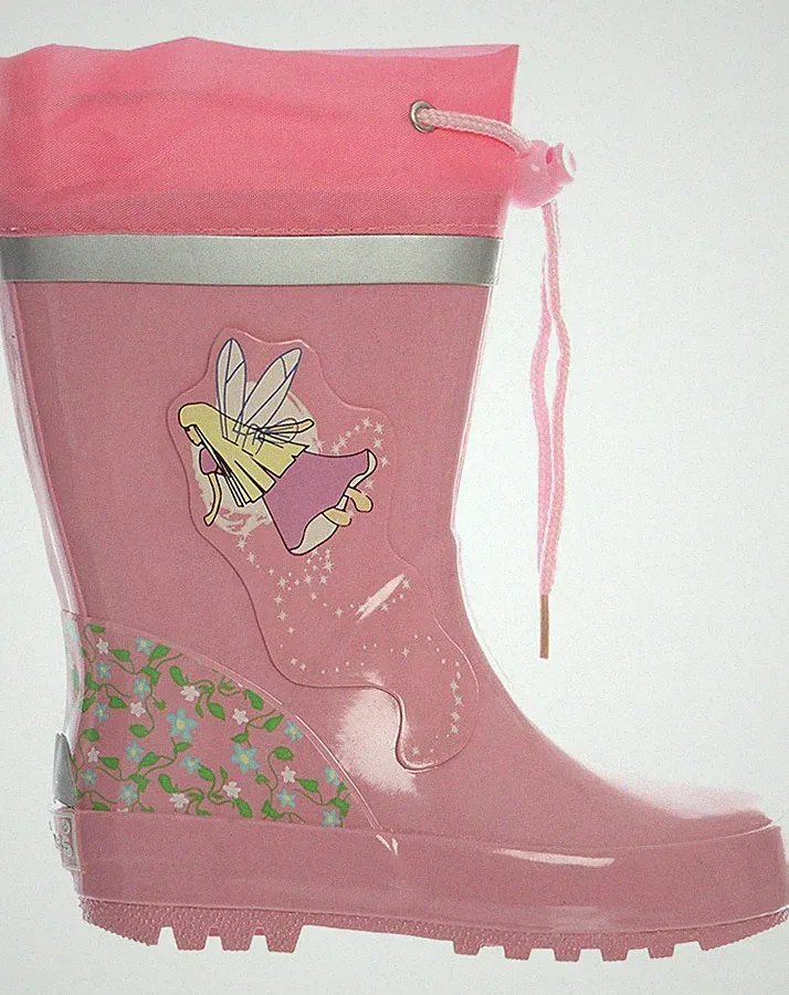 Playshoes Mädchen Gummistiefel Fee rosa Gr. 30/31 NEU