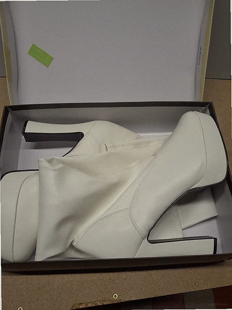 Pleaser Electra Plateau Stiefel Gr. 46 Weiss Neu mit Ovp High Heels