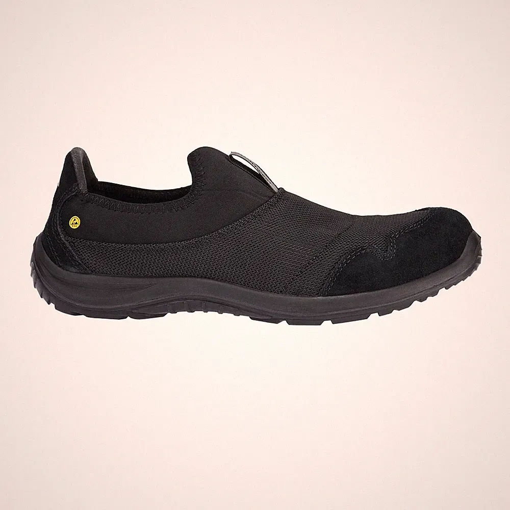 Portwest FT55 Sicherheitsschuhe Schwarz Herren Damen, Stahlkappe, Schnürstiefel