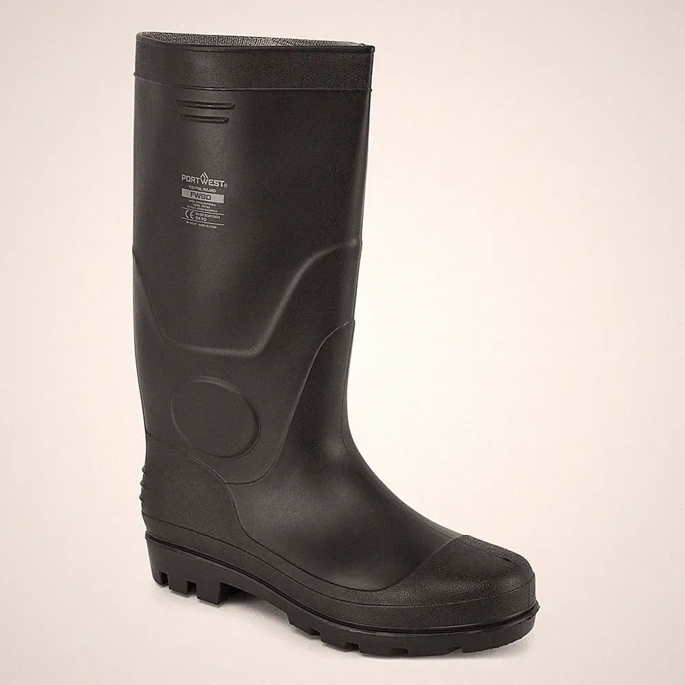 Portwest FW90BKR46 Gr.46 PVC Gummistiefel