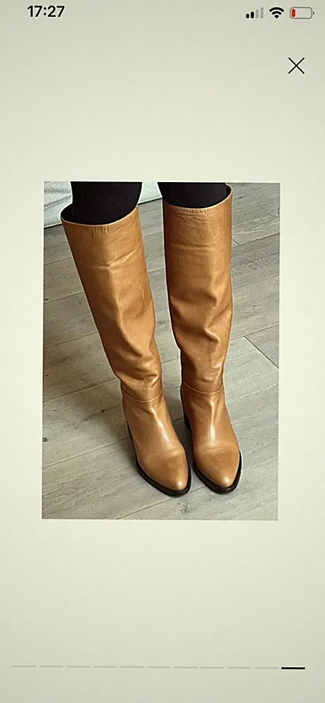 Prada Stiefel Camel