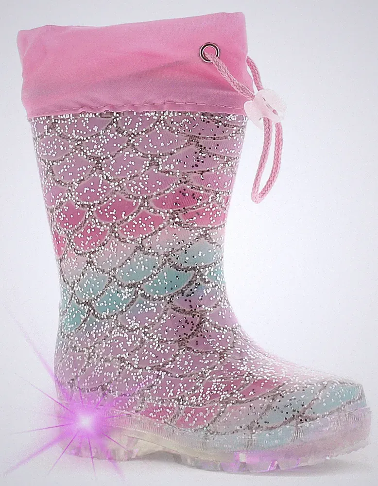 Princess Stardust Mädchen Gummistiefel Kinder Schalen Verstellbar Sortiert UK Eu