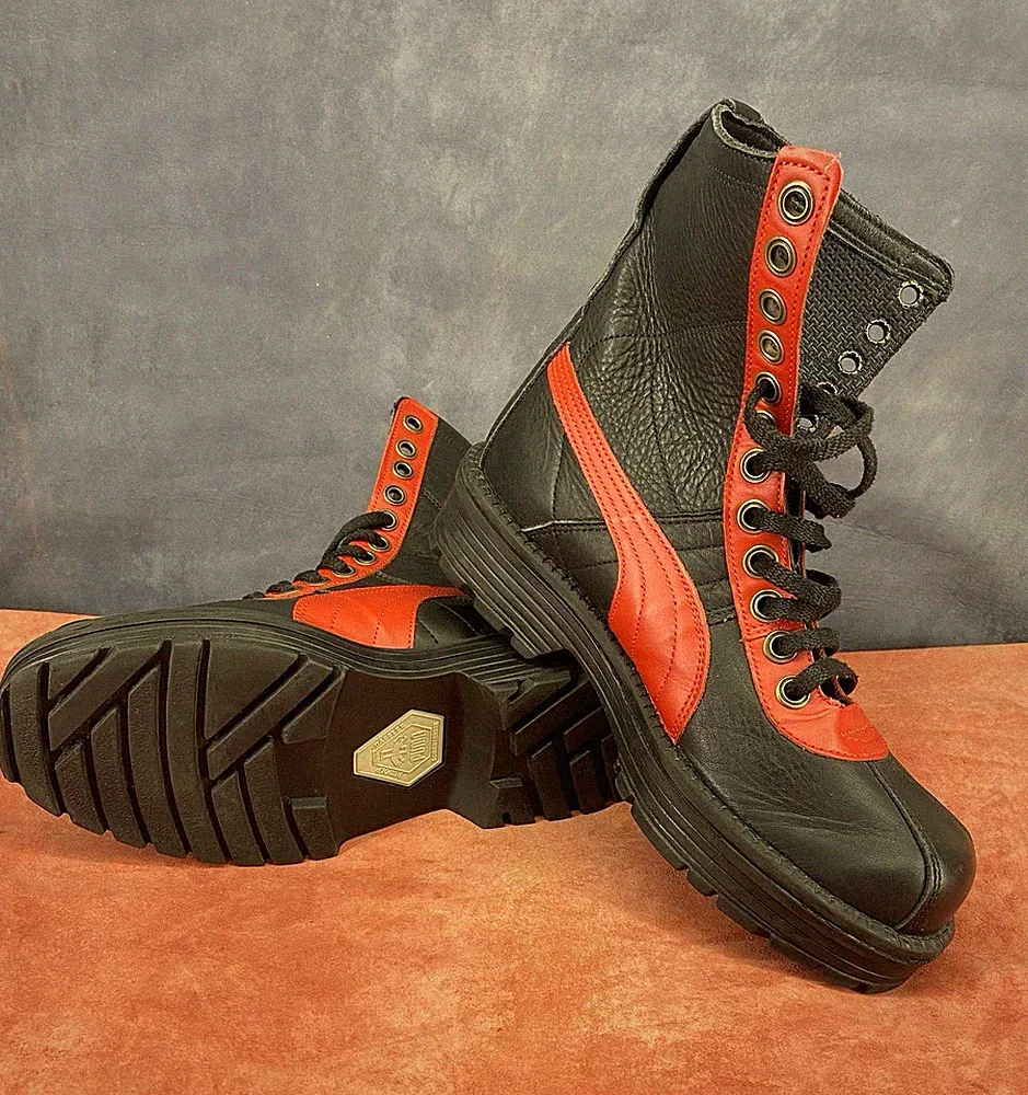 Puma Archive Rare 90er Vintage Boots Combat Y2K Collection Gr.38