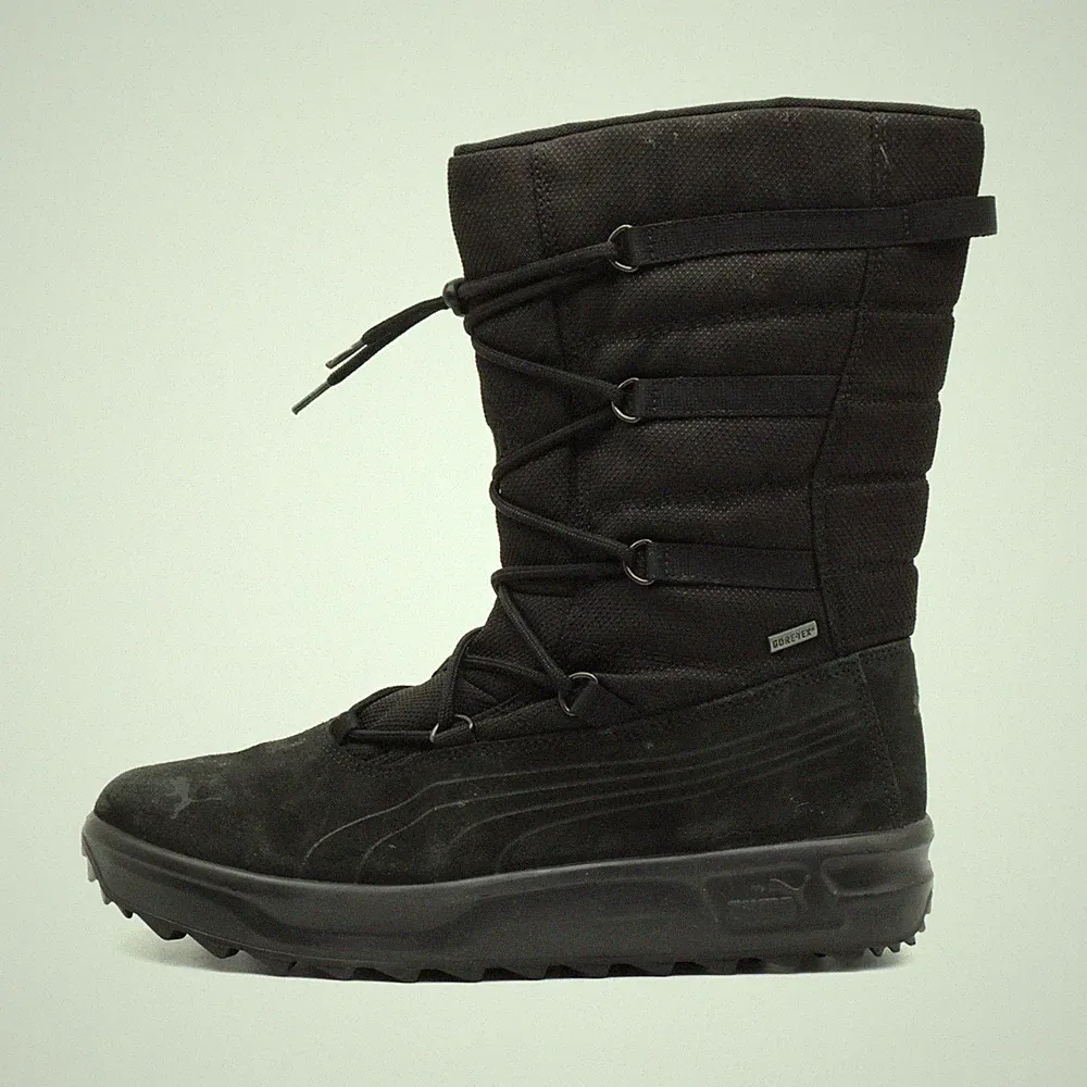 PUMA Damen 301862-07 Stiefel Schwarz Wildleder, wärmend Winterstiefel EU 41
