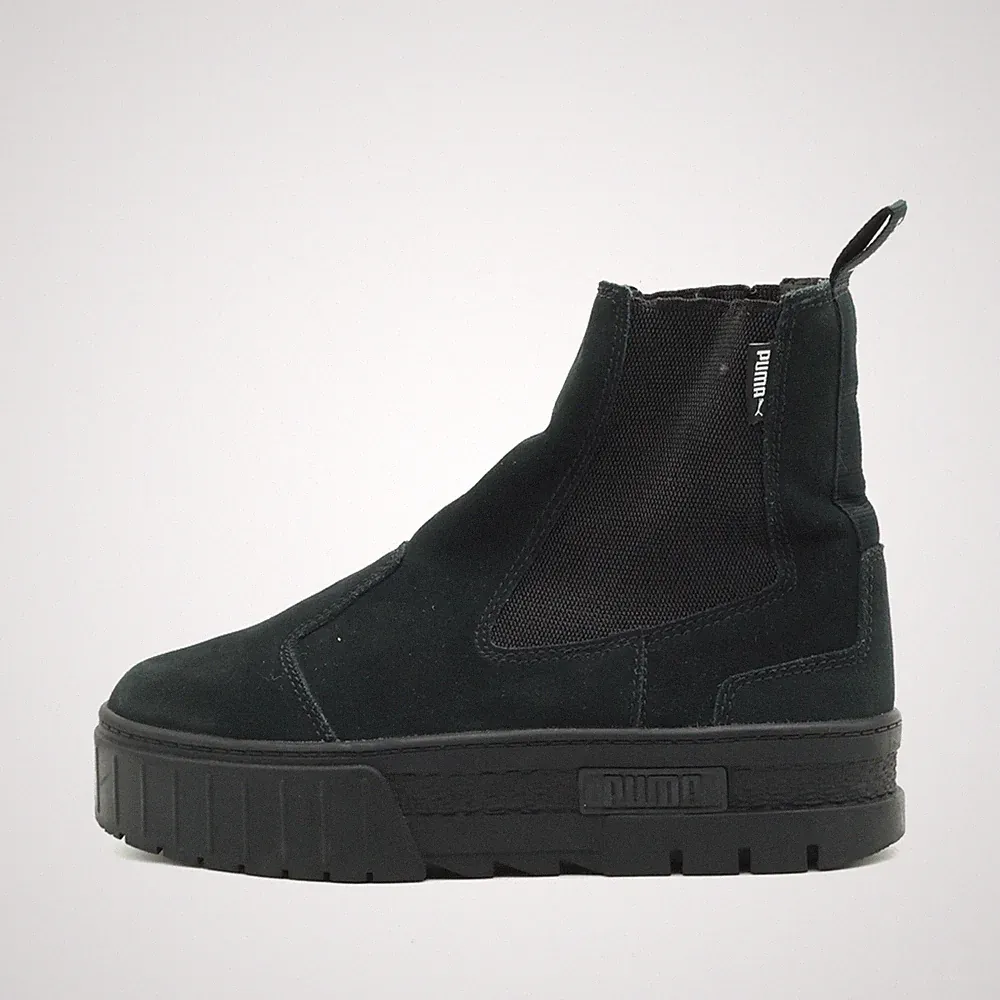 PUMA Damen 382829-01 Stiefeletten Schwarz Wildleder Boots Chelsea EU 38