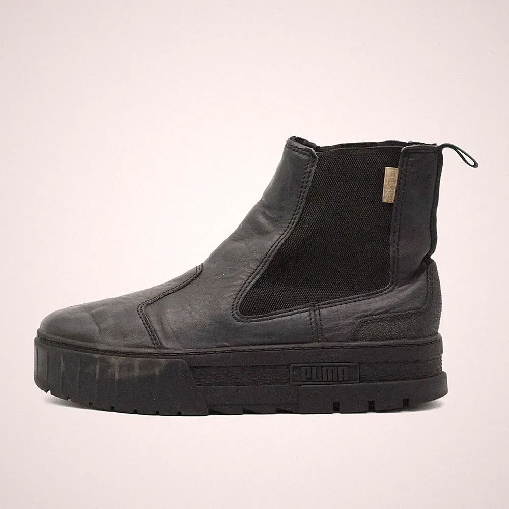 PUMA Damen Stiefeletten EU 41 381651-01 Schwarz Originals Chelsea Boots