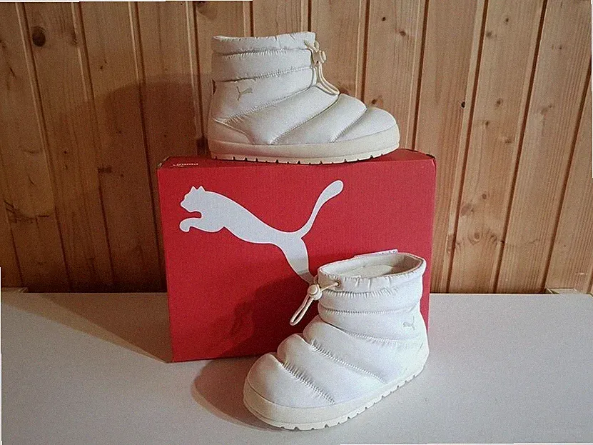Puma TUFF TERRA HI Damen Winterboots Farbe beige Größe 39-40,5 NEU