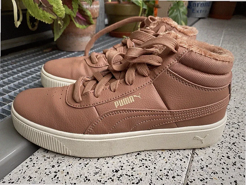 PUMA Winterstiefel Braun, 39, Flauschig gefüttert