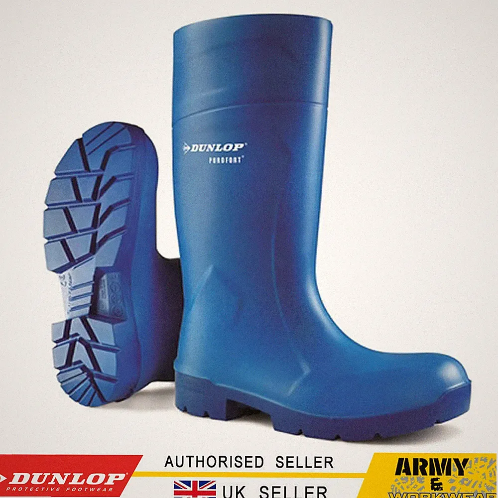 Purofort Multi Griff Sicherheit Blau Extra Glatt Design Für Orthopädisch Insole