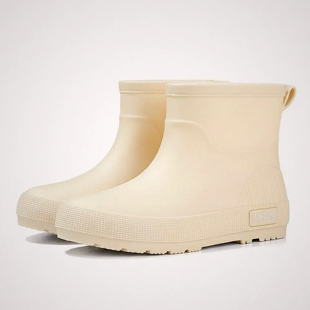 PVC Regenschuhe Wasserdicht Langlebig Biegsam für Gartenarbeit