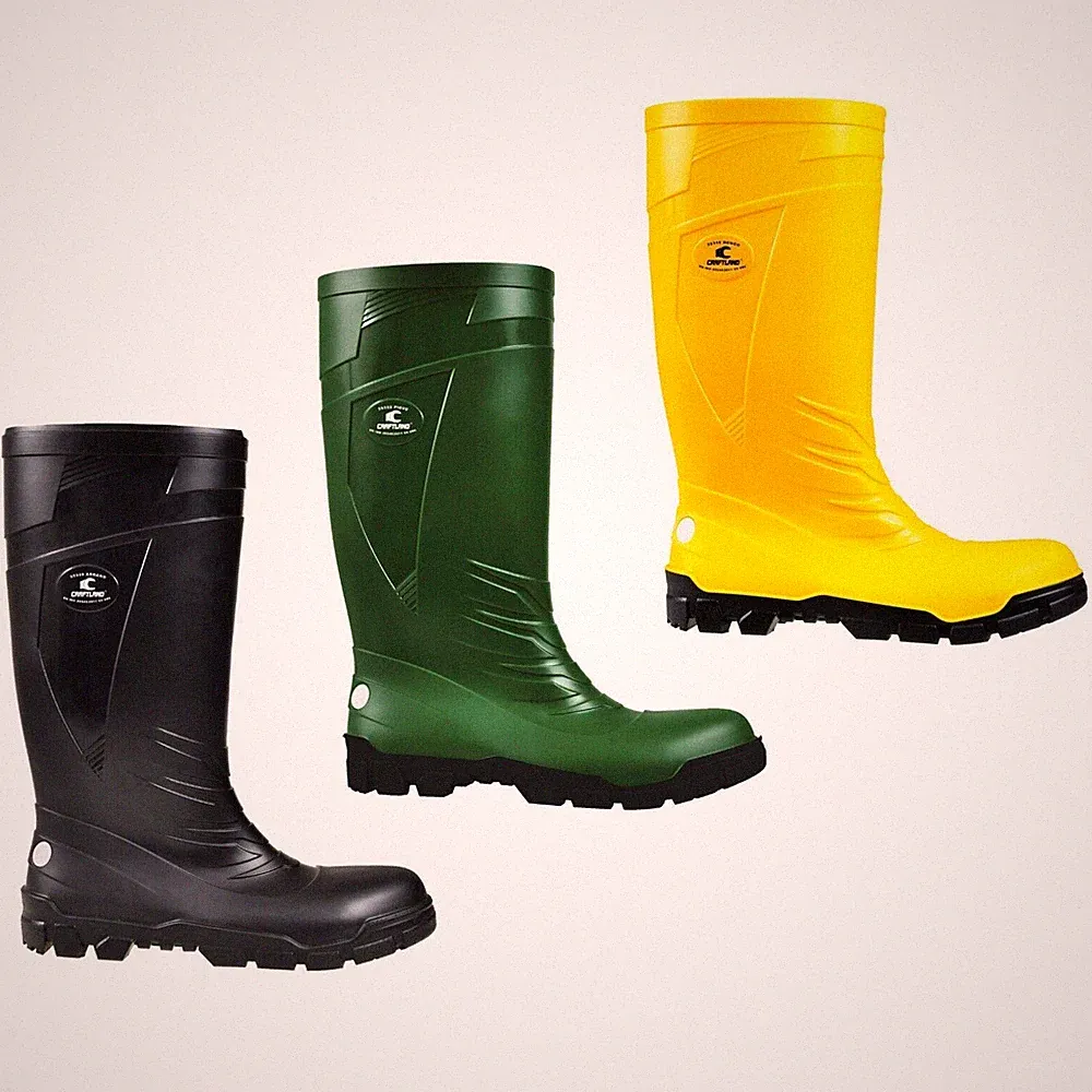 PVC S5 Gummistiefel Stiefel Arbeitsstiefel Baustiefel Sicherheitsstiefel ca.39cm