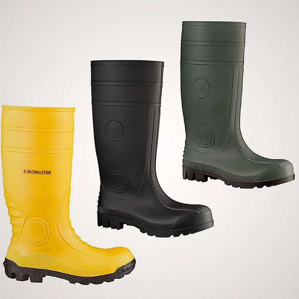 PVC S5 Sicherheitsstiefel Gummistiefel Stiefel Arbeitsstiefel Baustiefel ca.38cm