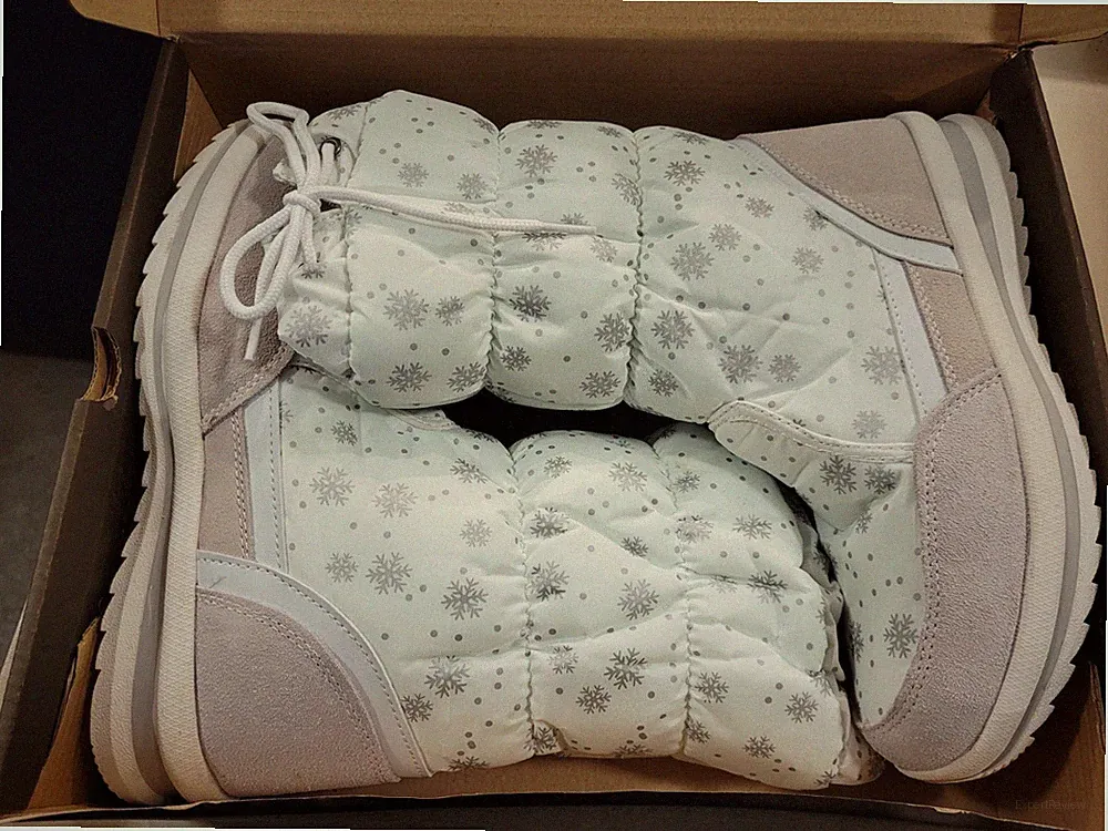 Qualitäts - Snow Boots - Winterstiefel - Moonboots, weiß, Gr. 38, frei Haus