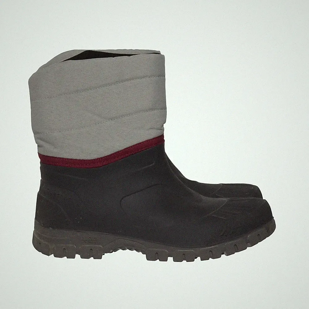 Quechua, Kurze Gummistiefel, Größe: 38/39, Grau/Schwarz, Damen #KOi