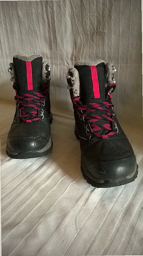 Quechua Winterstiefel Schwarz Gr: 41