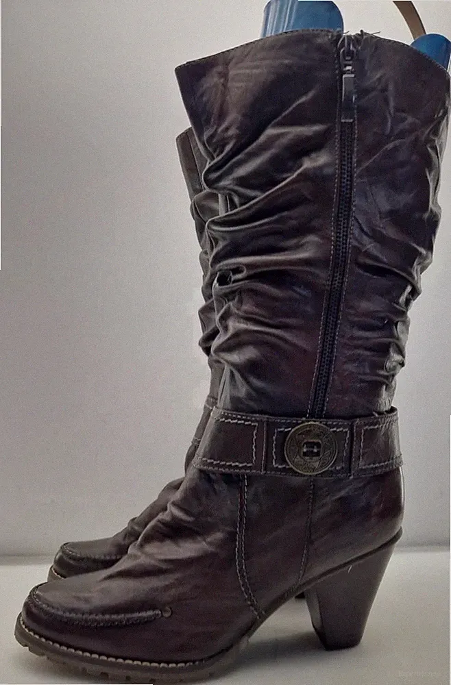 Queens gr 41 Damen Boots Stiefel Stiefeletten Sehr Gut W15