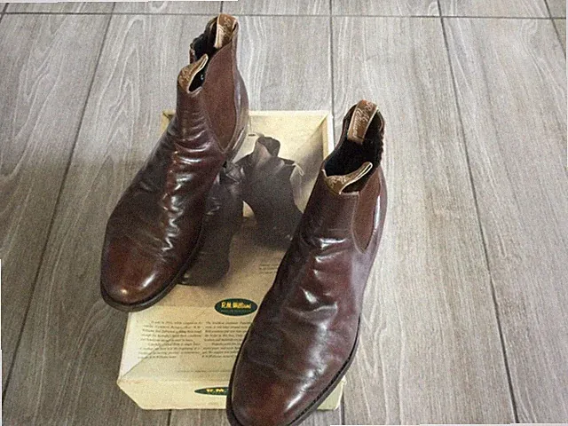R.M. chesnut yearling australian stiefeletten uk 11 Gr. 45 braun. Super weich