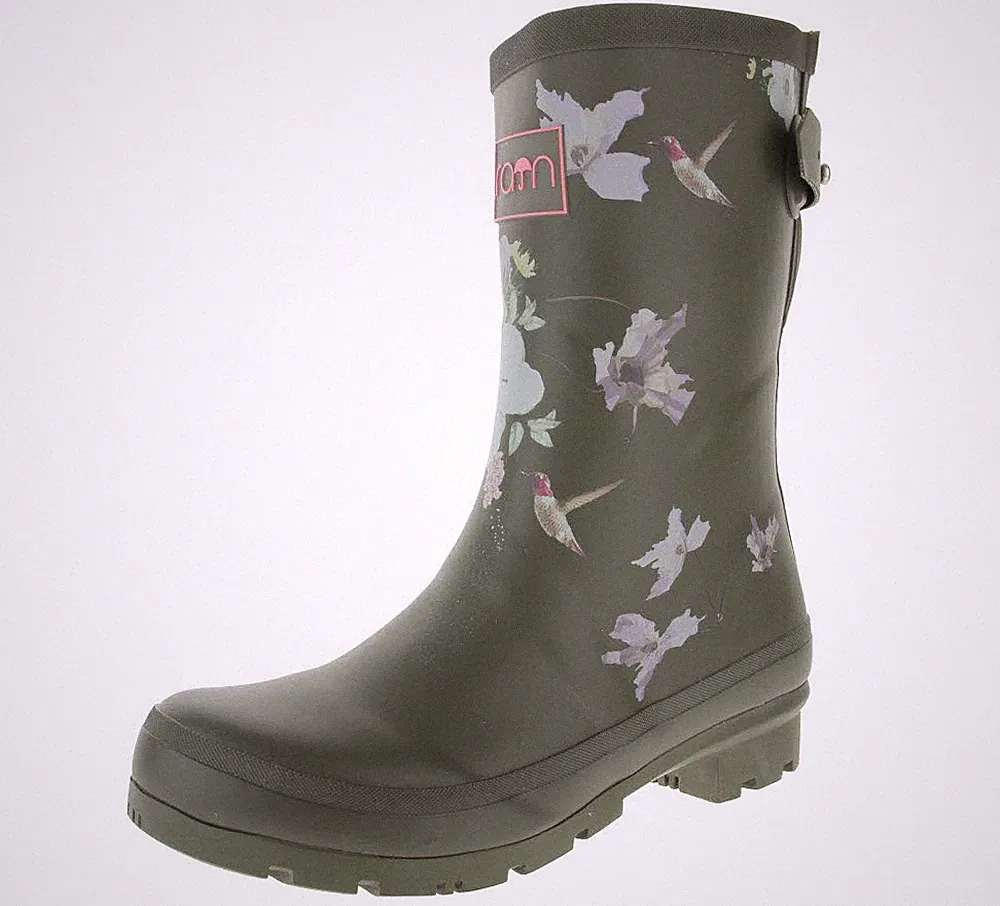 rajn Rajn Damen Gummistiefel grün