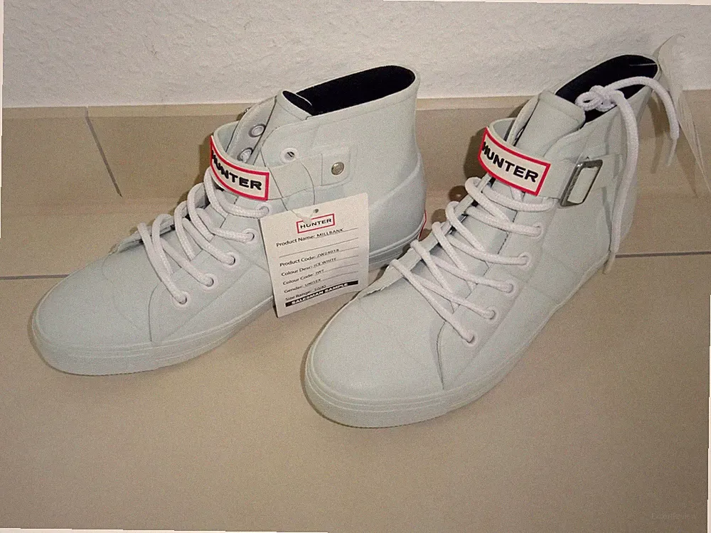 Rare HUNTER Sneaker Gr. 38 Millbank - statt Gummistiefel Gummi Rubber Neu