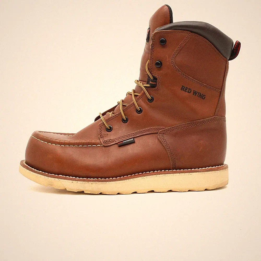 Red Wing Herren Stiefel EU 42,5 2418 Braun Wasserdicht,EH Schutz Work Boots