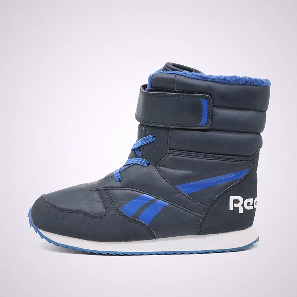 Reebok Damen DV9157 Winterstiefel dunkelblau Kunstleder Classic Stiefel EU 36,5