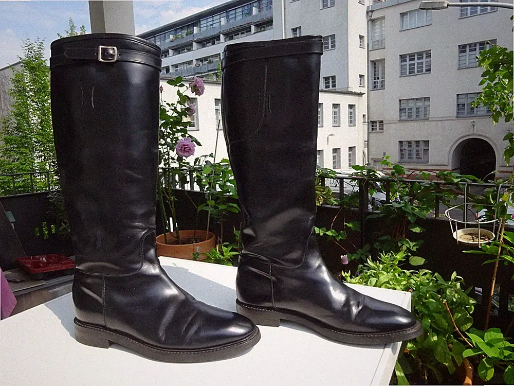 REGAIN 73134 Dam Goodyear Reitstiefel Leder DAINITE SOLE England Gr.39,5 f.Neuw