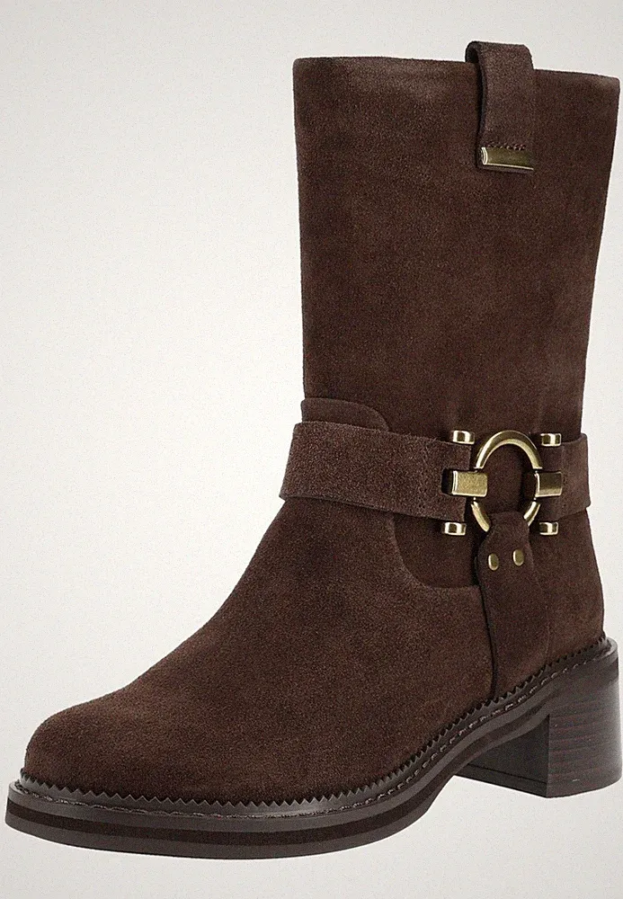 Regarde Le Ciel Stiefelette Wildleder Reißverschluss NEU - A-Ware
