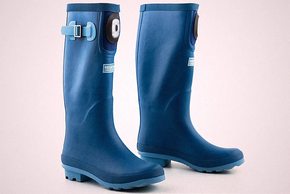Regatta Damen Fairweather Shine Gummistiefel mit Taschenlampen 37