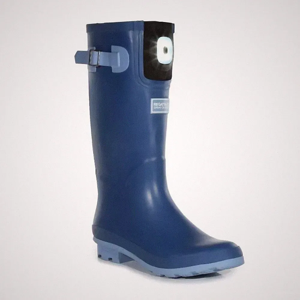 Regatta Damen Fairweather Shine Gummistiefel mit Taschenlampen 38