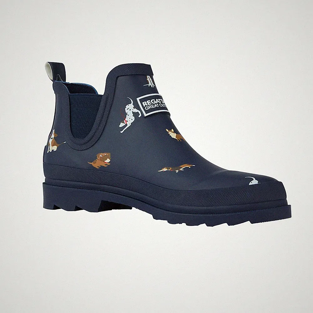Regatta - Damen Gummistiefel "Harper", Hundemuster (RG11509) UTRG11509_5