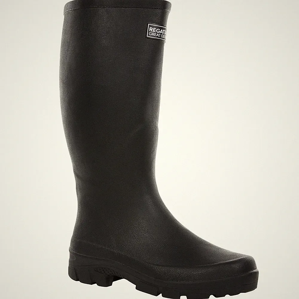 Regatta Herren Mumford II Outdoor Gummistiefel Welly Gummistiefel - Schwarz