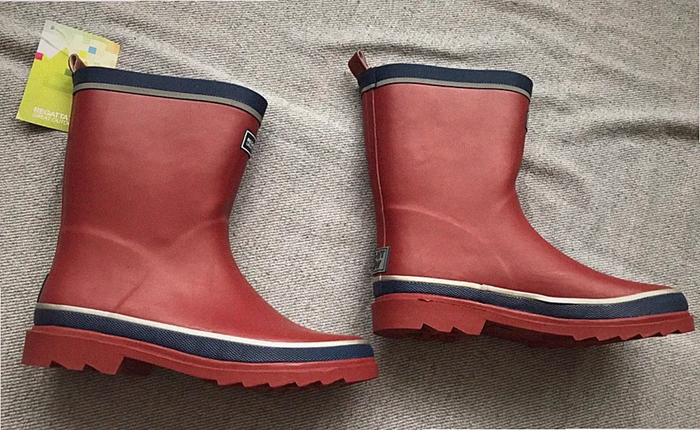 Regatta Jungen Foxfire Jnr Regenstiefel Gr.39 rot