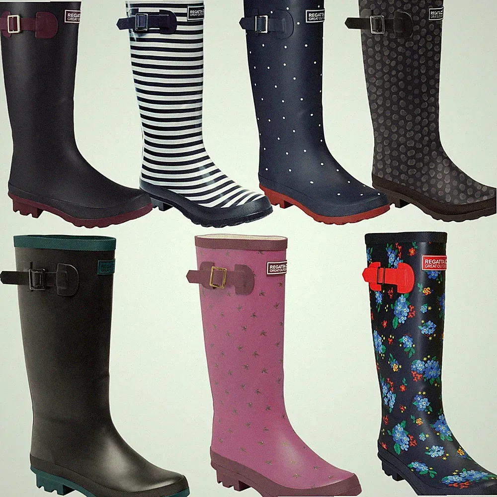 Regatta Womens Fairweather II Waterproof Outdoor Wellies Wellington Boots