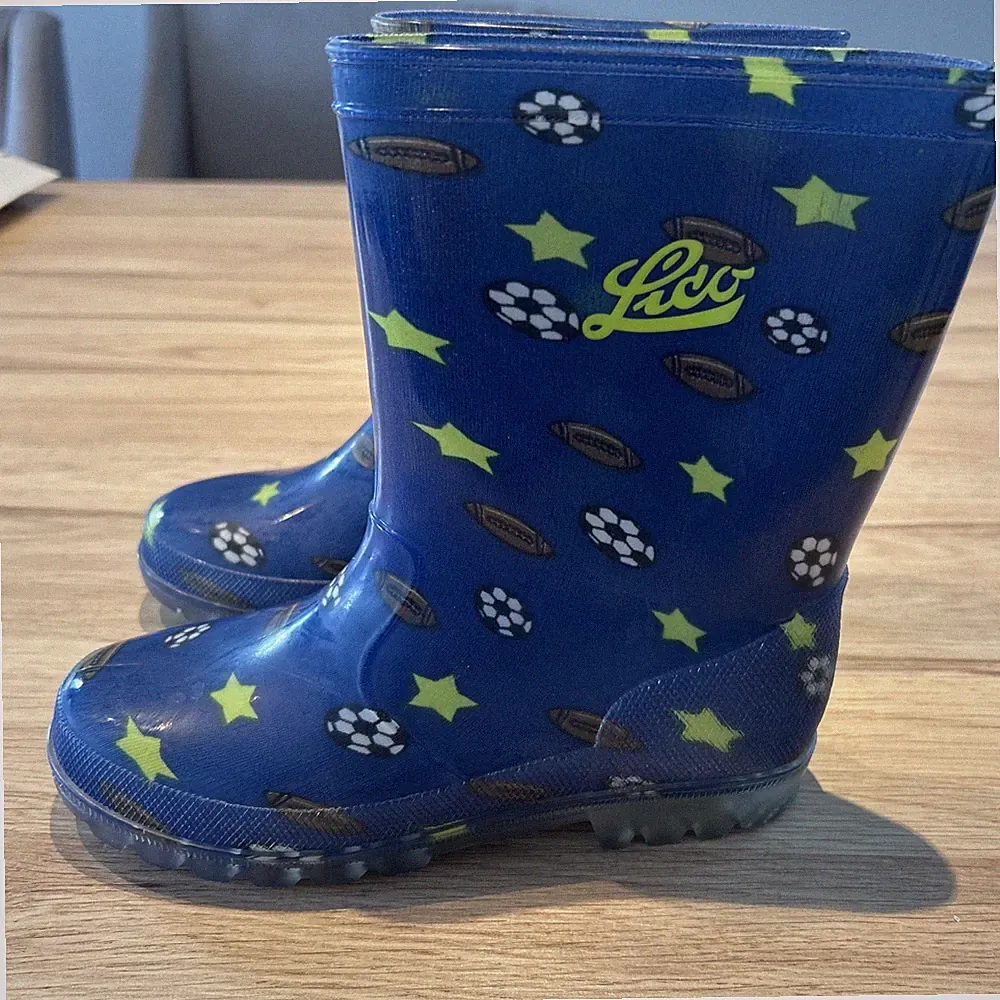 Regen Stiefel Jungs Gr 32 Blau