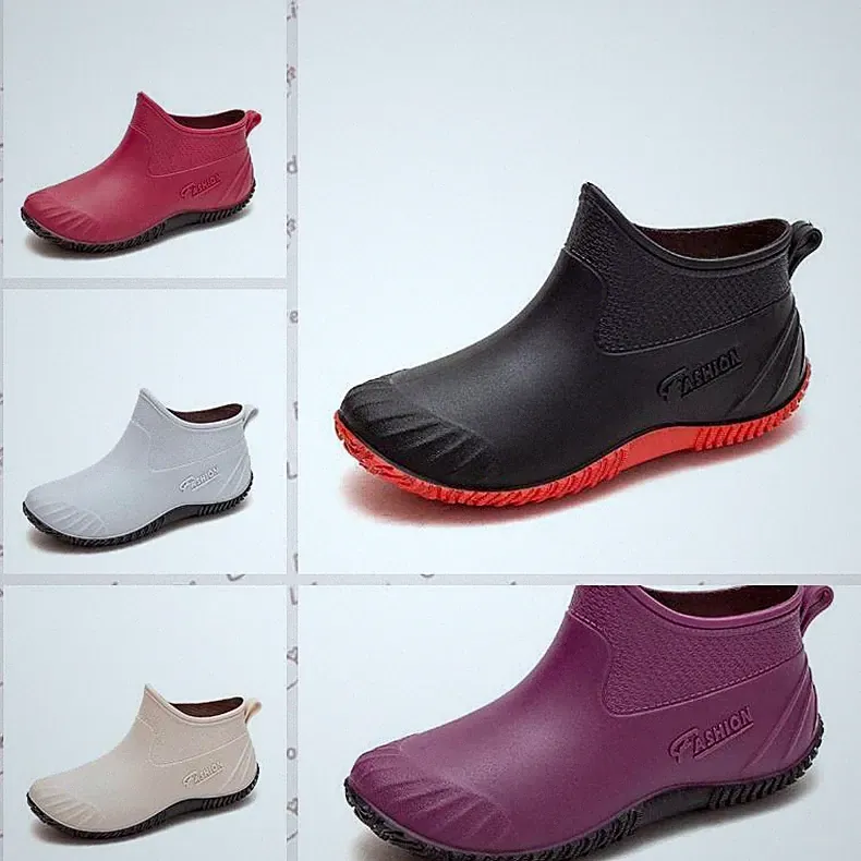 Kunstleder Gartenstiefel