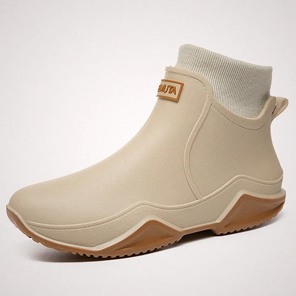 Regenstiefel für Damen und Herren isolierte Gartenstiefel rutschfeste Outdoor-Ar