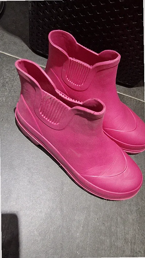 Regenstiefel Gummistiefel Rose Gr. 40 Camprella Regenschuhe
