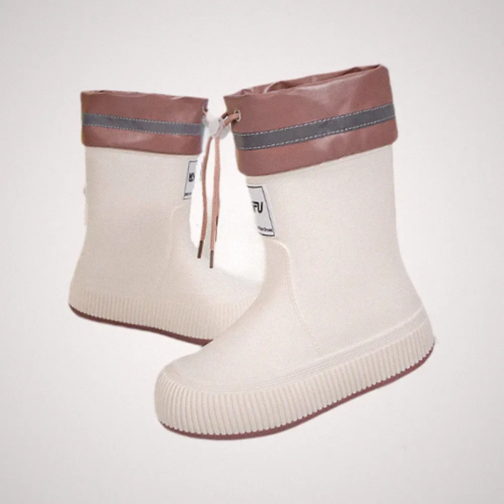 Regenstiefel, kompakt, leicht zu tragen, rutschfeste Regenschuhe für